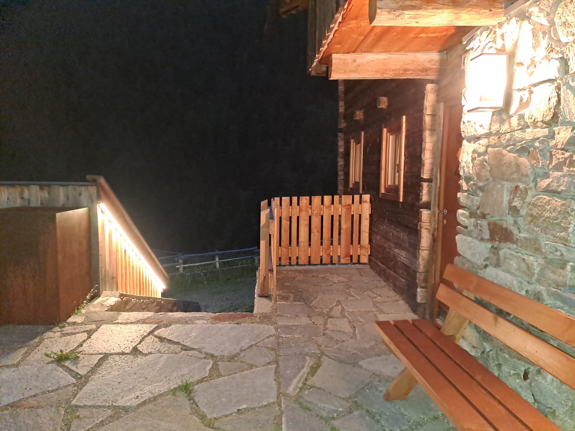 Bergchalet Englhof - Nacht