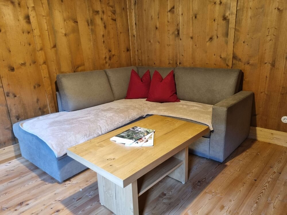 Bergchalet Englhof - Wohnraum