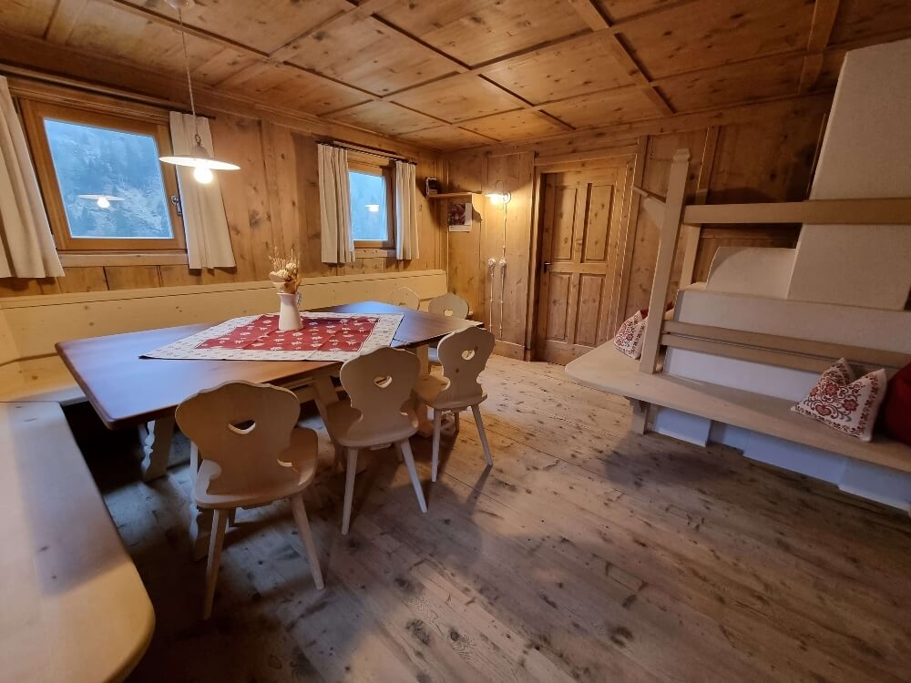 Bergchalet Englhof - Essraum