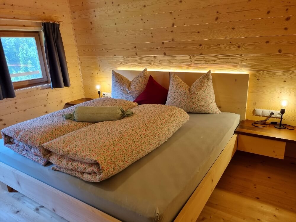 Bergchalet Englhof - Schlafzimmer