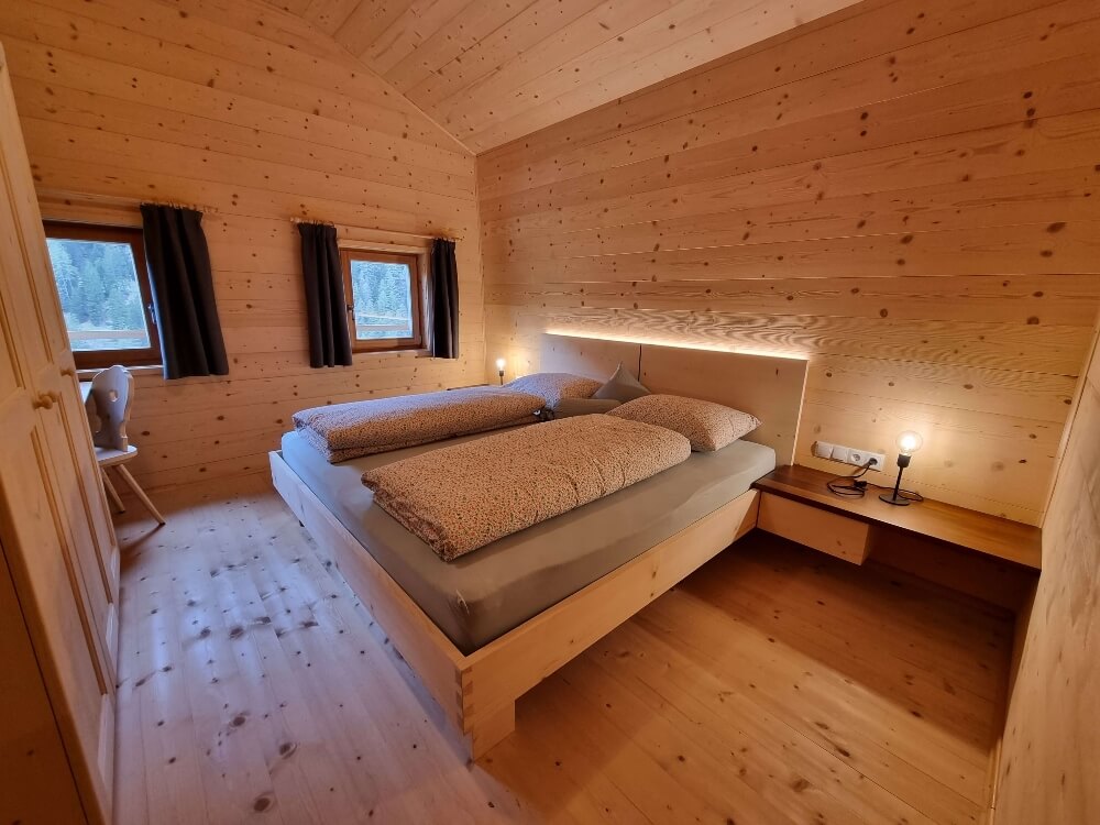 Bergchalet Englhof - Schlafzimmer