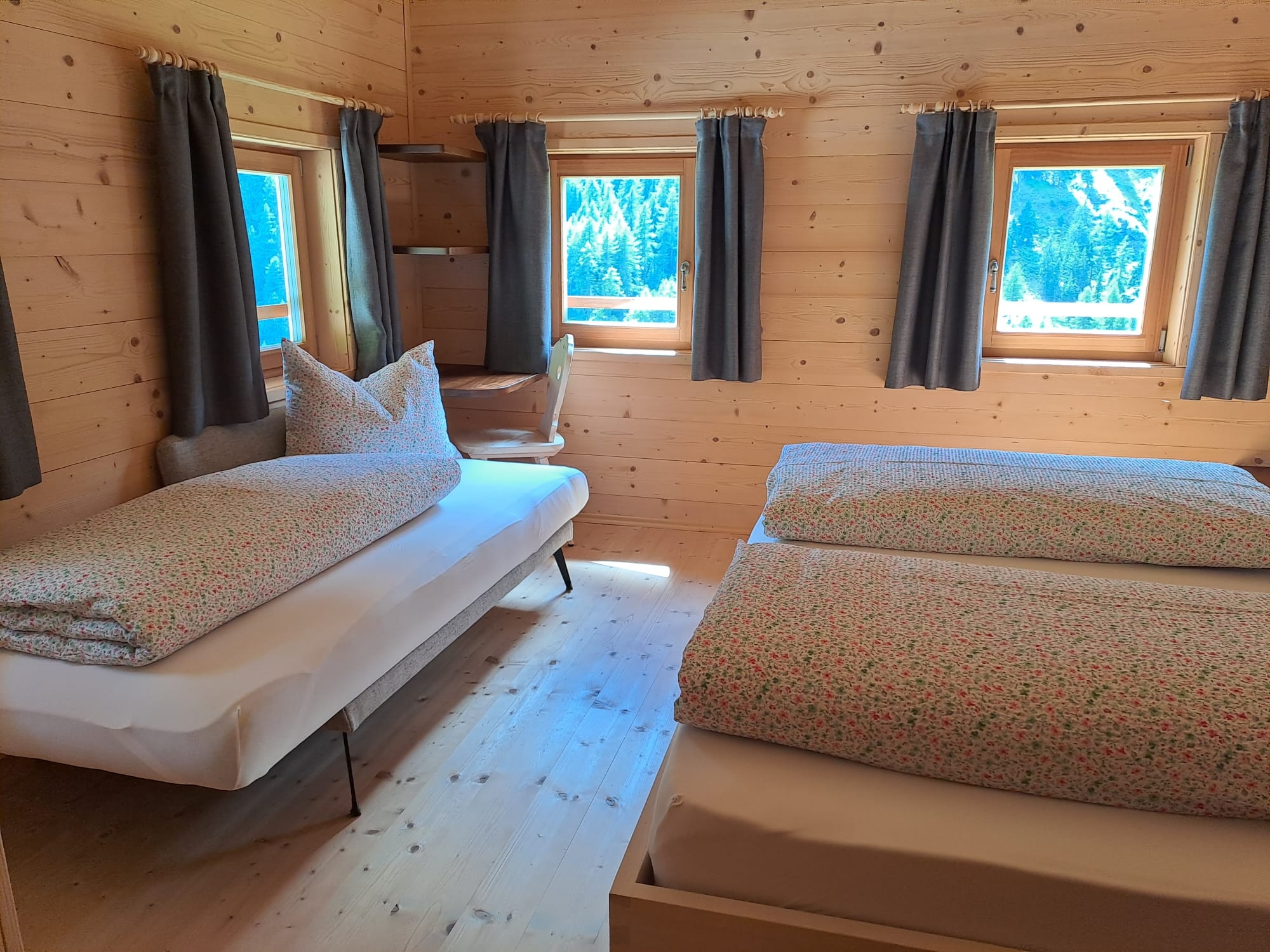 Bergchalet Englhof - Schlafzimmer drittes Bett