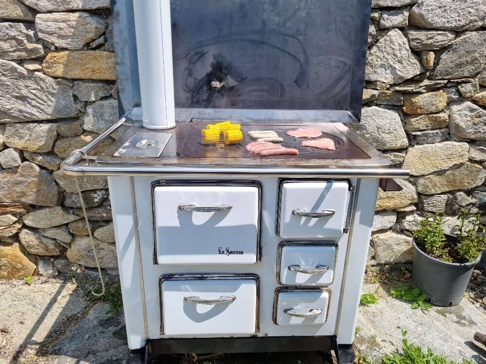 Bergchalet Englhof - Holzofengrill